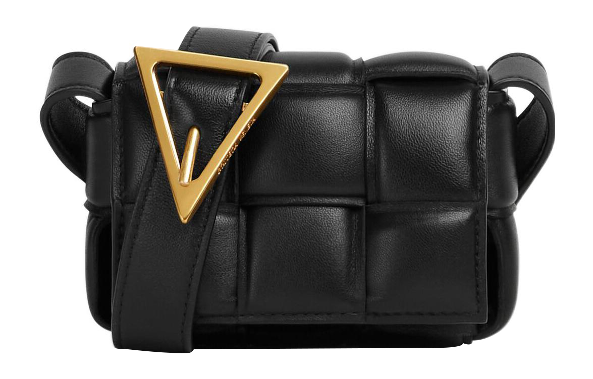 

Bottega Veneta Кожаная сумка-кошелек с мягкой подкладкой черная