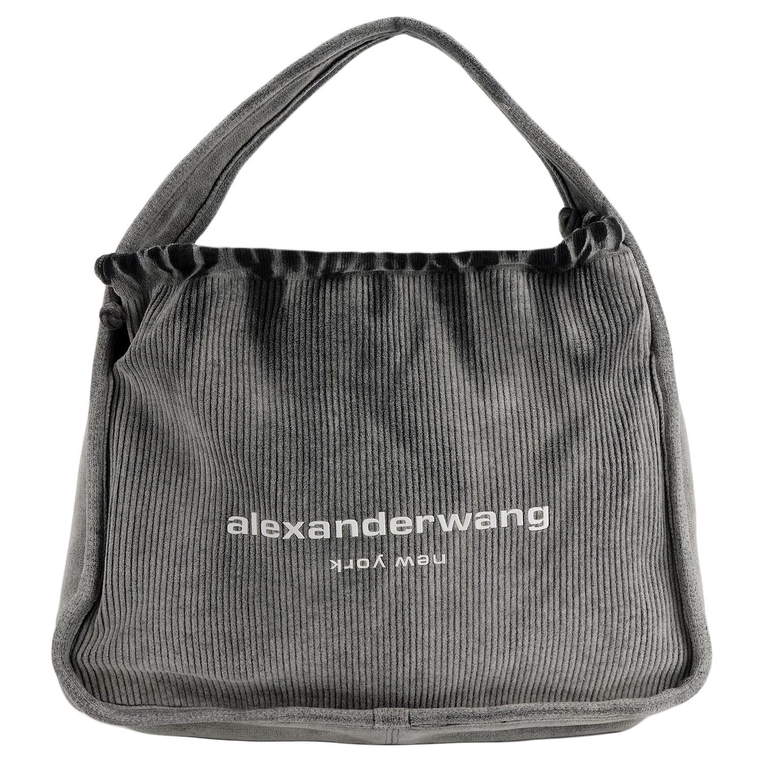 

Alexander Wang Большая ребристая вязаная сумка Райан