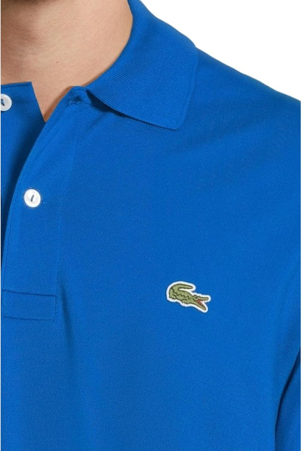 Футболка-поло Lacoste, мужская, классическая, голубой — фото 4