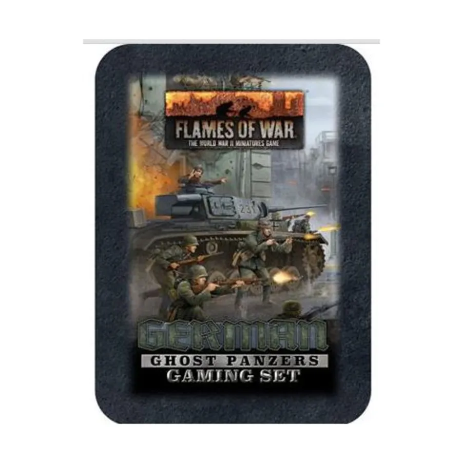 

Игровой набор German Ghost Panzers, Flames of War - WWII - Core Rules & Assorted