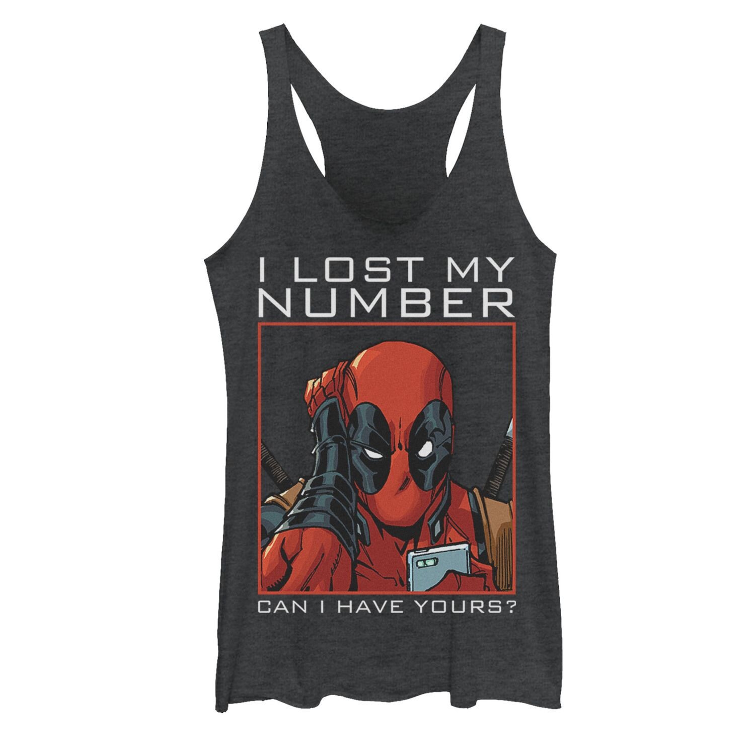 

Детская графическая майка Marvel Deadpool Lost My Number Marvel