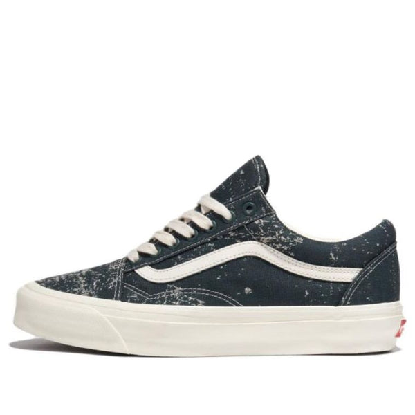 

Кроссовки old skool 36 'green white' Vans, зеленый