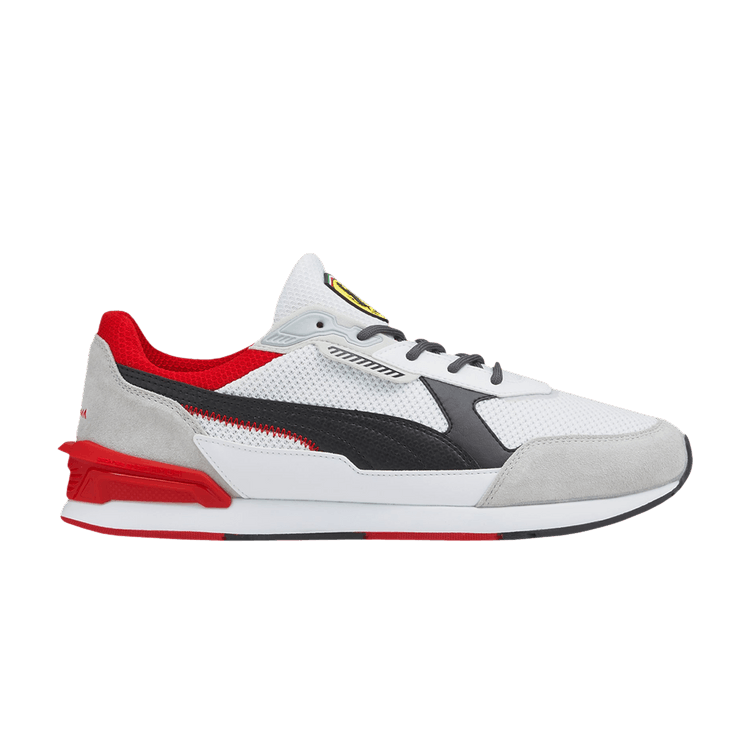 

Кроссовки Scuderia Ferrari x Low Racer 'White Black Rosso Corsa', белый
