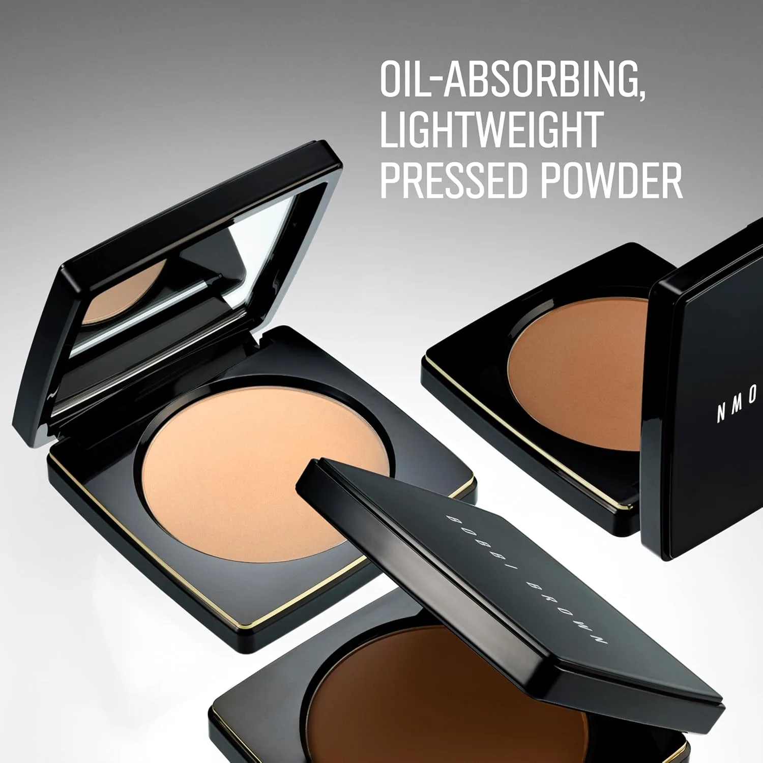 Прессованная пудра Bobbi Brown Sheer Finish | Матирующая фиксирующая пудра, впитывающая излишки кожного сала, для контроля блеска в течение всего дня | В комплекте пуховка, 0,32 унции, 01 Soft Porcelain (Lightest beige for pale to fair skin) — фото 3