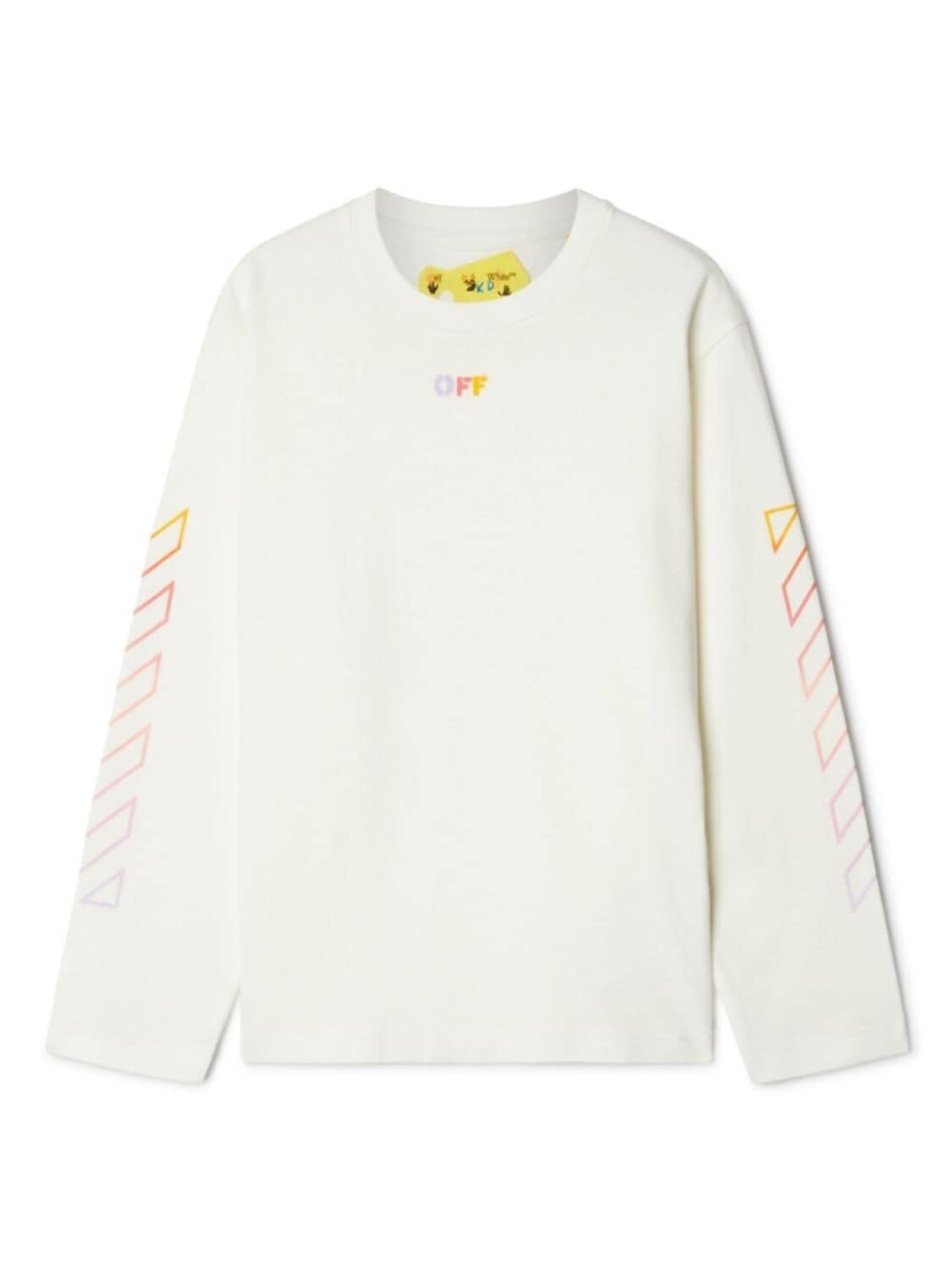 

Off-White Kids футболка с принтом Arrow, белый