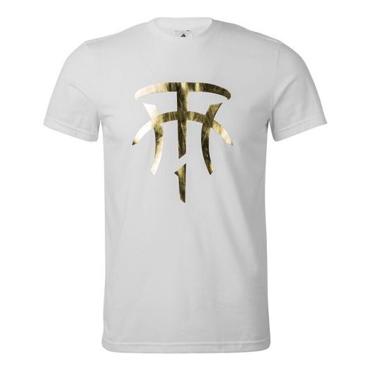 

Футболка men's basketball sports white t-shirt Adidas, белый