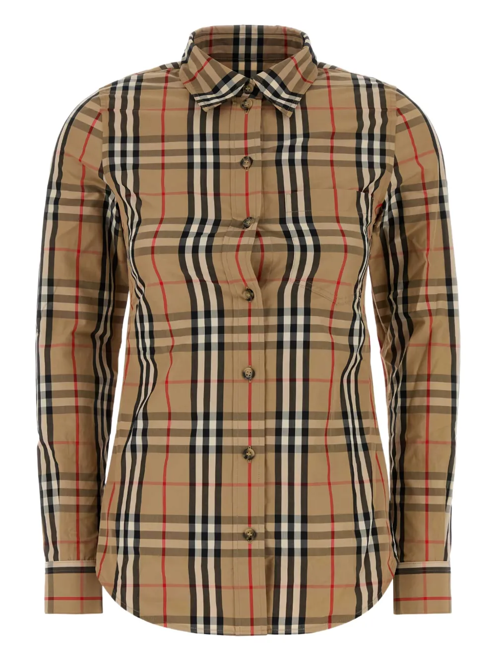

Рубашка Lapwing в клетку BURBERRY, коричневый
