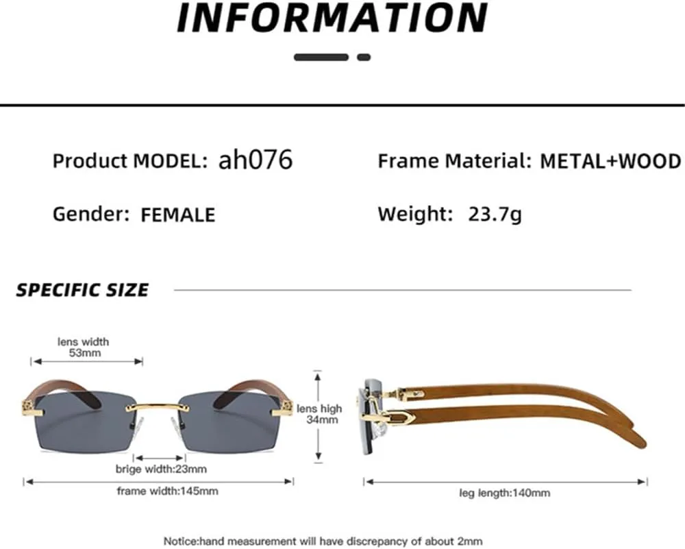 

Солнцезащитные очки UV400 с защитой от ультрафиолета, черные, без оправы, для женщин и мужчин, для бега и занятий спортом на открытом воздухе UYPTK, Brown