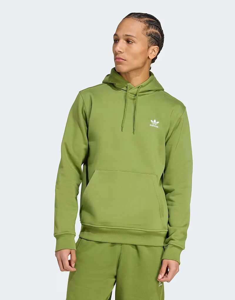 

Толстовка Trefoil Essentials в оливковом цвете Adidas Originals