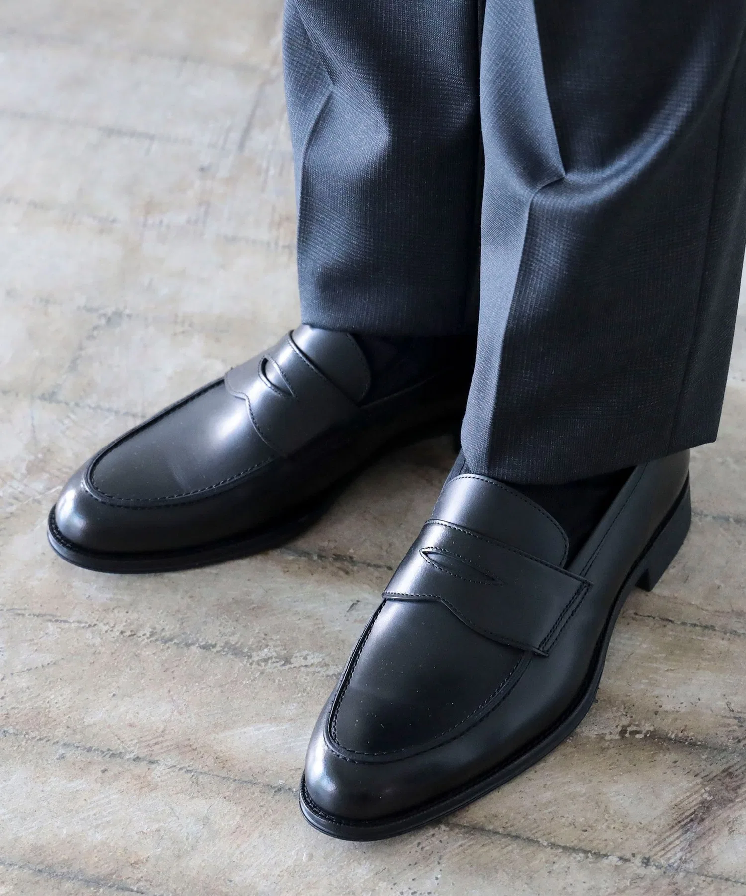 Мужские лоферы BEAMS HEART Penny Loafer — фото 2