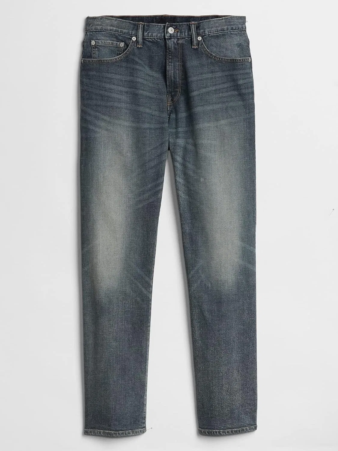 Джинсы Relaxed Fit GAP, Authentic Medium — фото 4