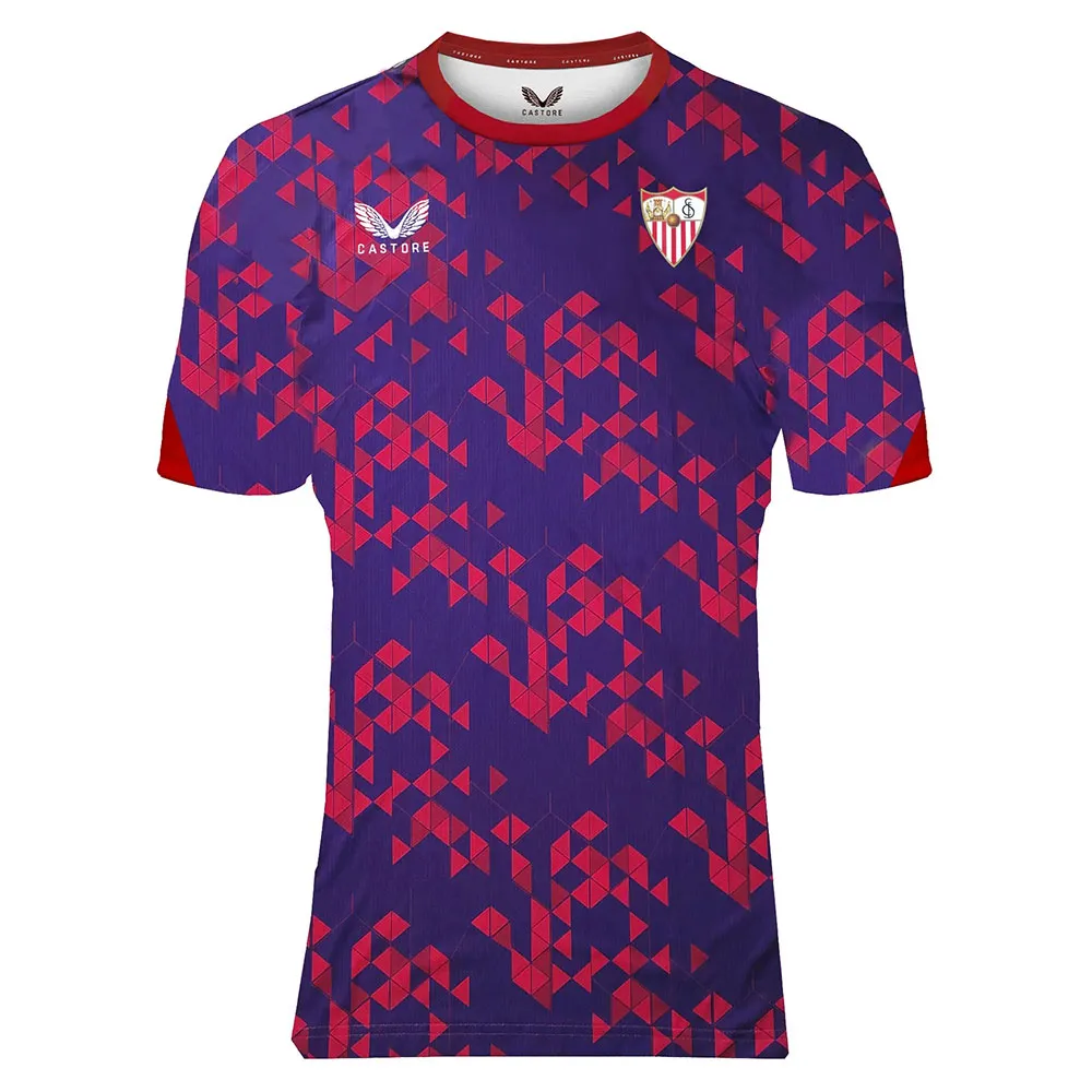 

Футболка с коротким рукавом Castore Sevilla FC 24/25 pre match, красный