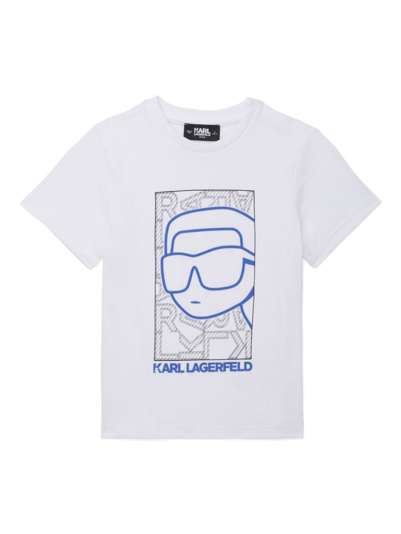 

Karl Lagerfeld Kids футболка Ikonik Karl, белый