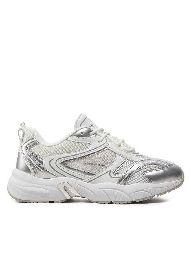 Кроссовки Calvin Klein Jeans Retro Tennis Low Lace Mh Ml Mtl, белый