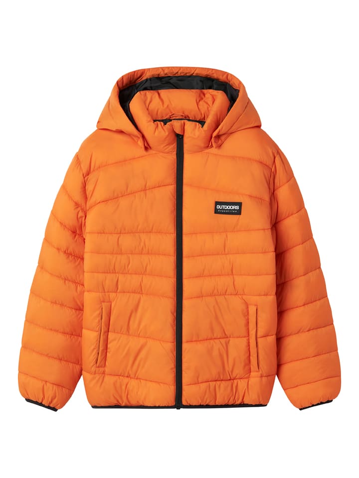 

Стеганая куртка name it, оранжевый