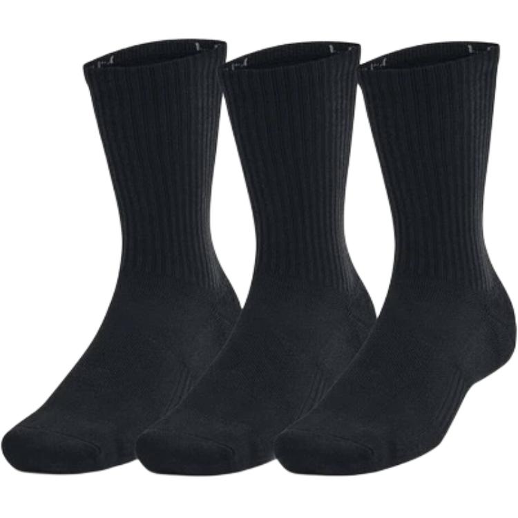 

Унисекс Носки Crew 3-х упаковка Black Under Armour