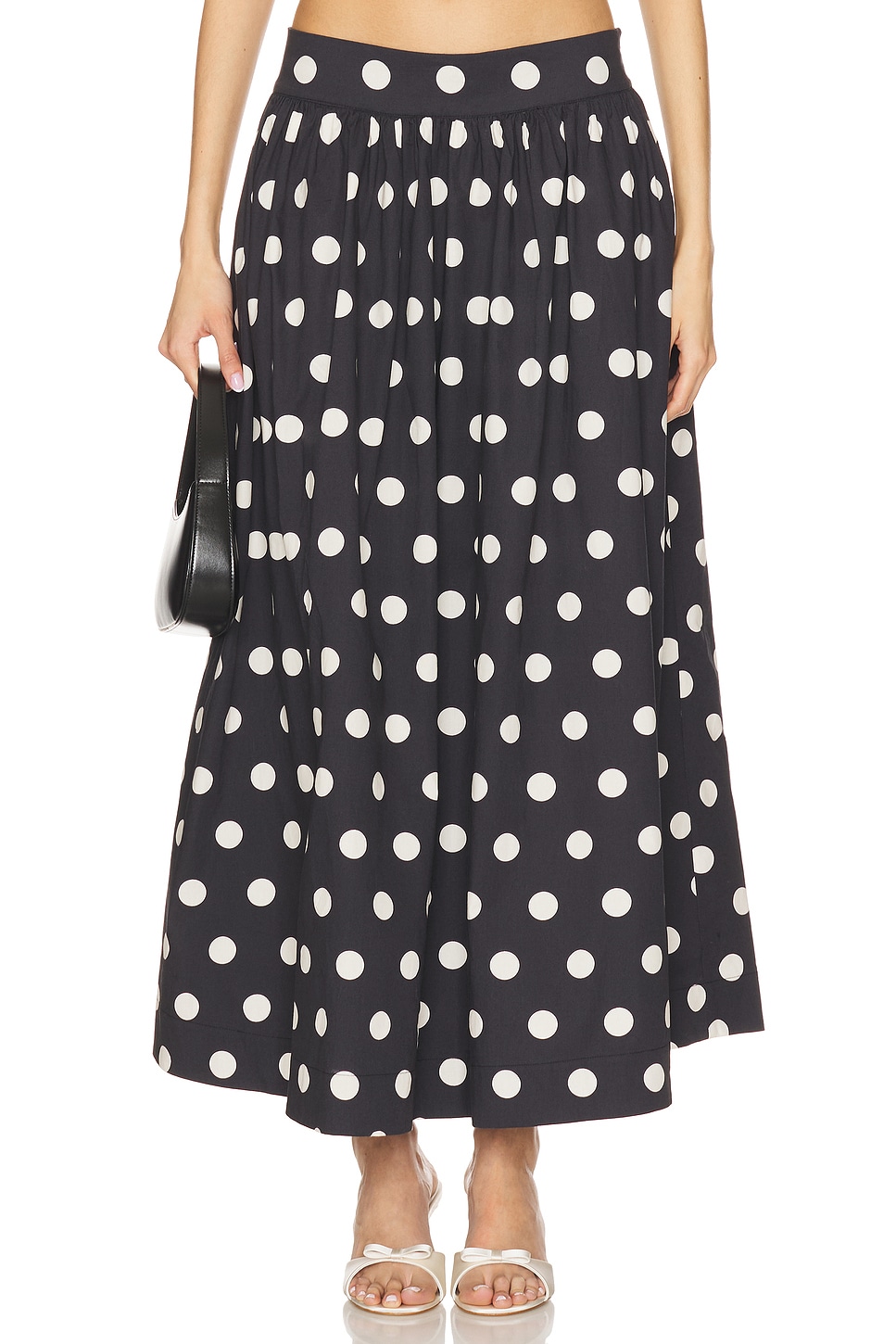 

Миди-юбка Deven Lovers And Friends, black polka dot