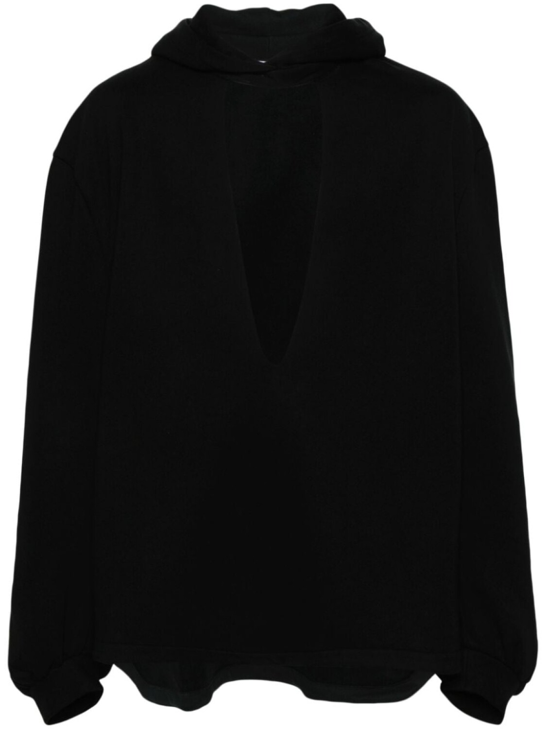 

Random Identities худи с глубоким V-образным вырезом, черный