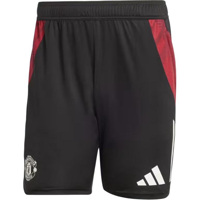Adidas Manchester United Tiro 24 FW24 Спортивные шорты мужские черные — фото 3