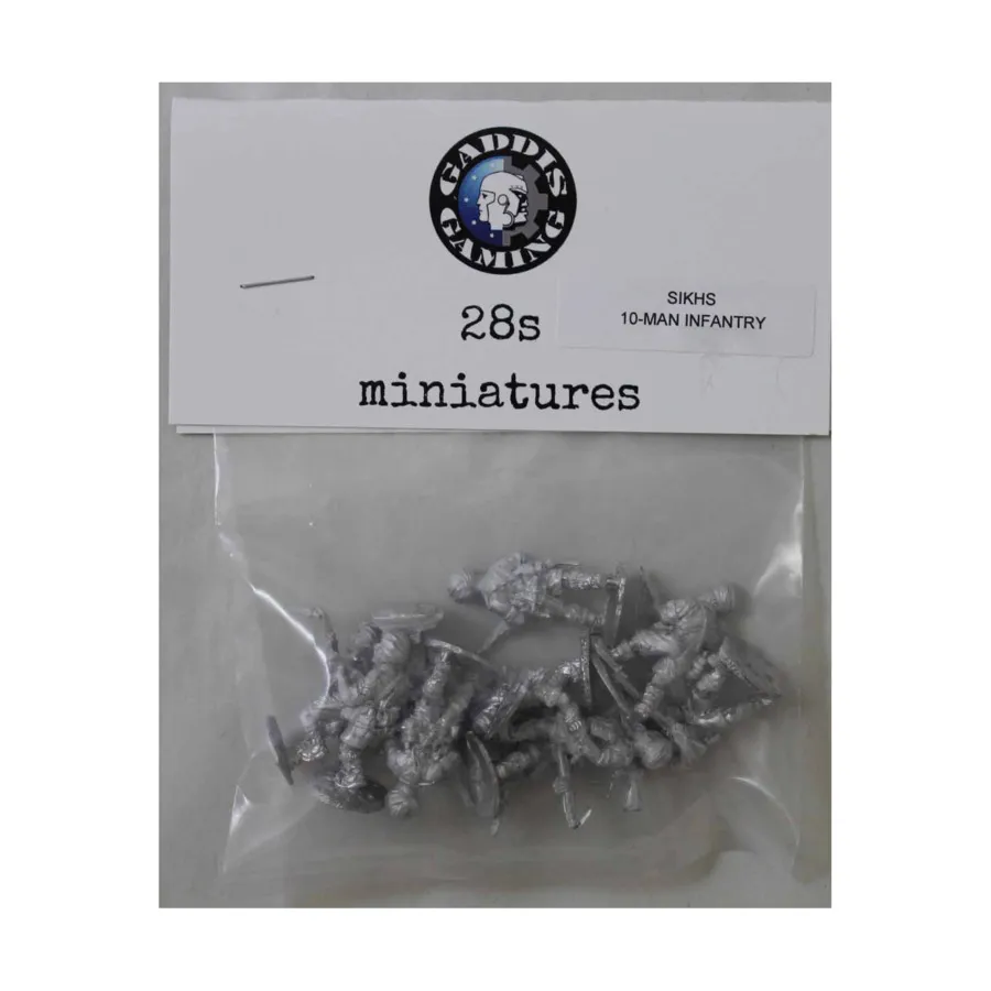 

Пехотный ранец BSK из 10 человек, WWII Miniatures - British - Sikhs - Infantry (28mm)