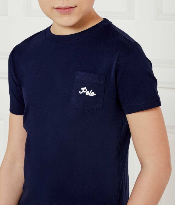 Футболки Regular fit Polo Ralph Lauren, синий — фото 4