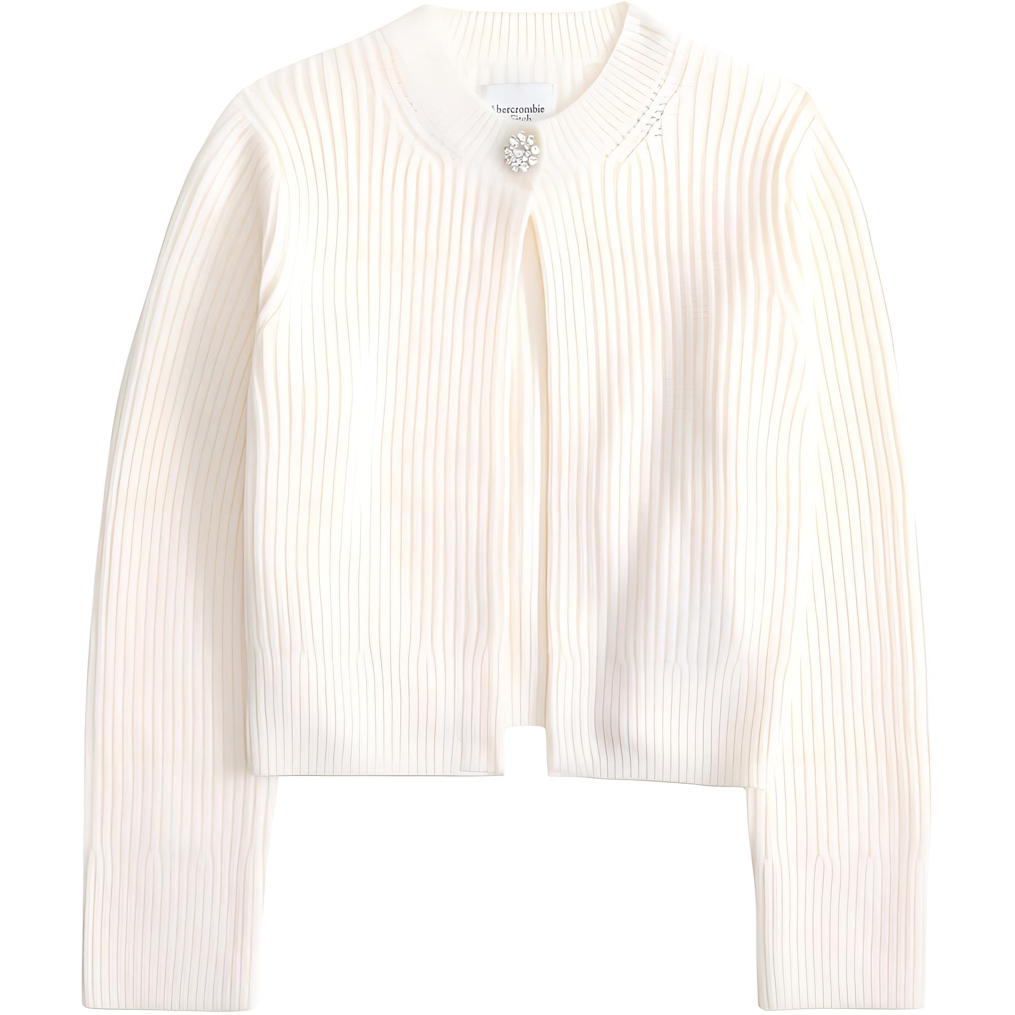 

Abercrombie＆Fitch Топ Women's Cream