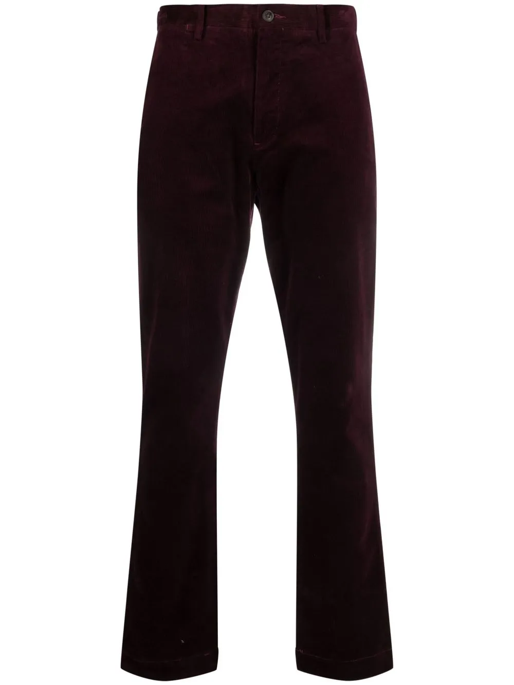 

Вельветовые брюки прямого кроя Polo Ralph Lauren, красный