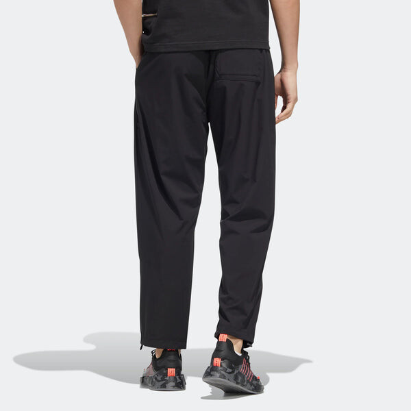 Спортивные штаны Men's adidas originals Lw Woven Pant Solid Color Drawstring Lacing Sports Pants/Trousers/Joggers Black, мультиколор — фото 3