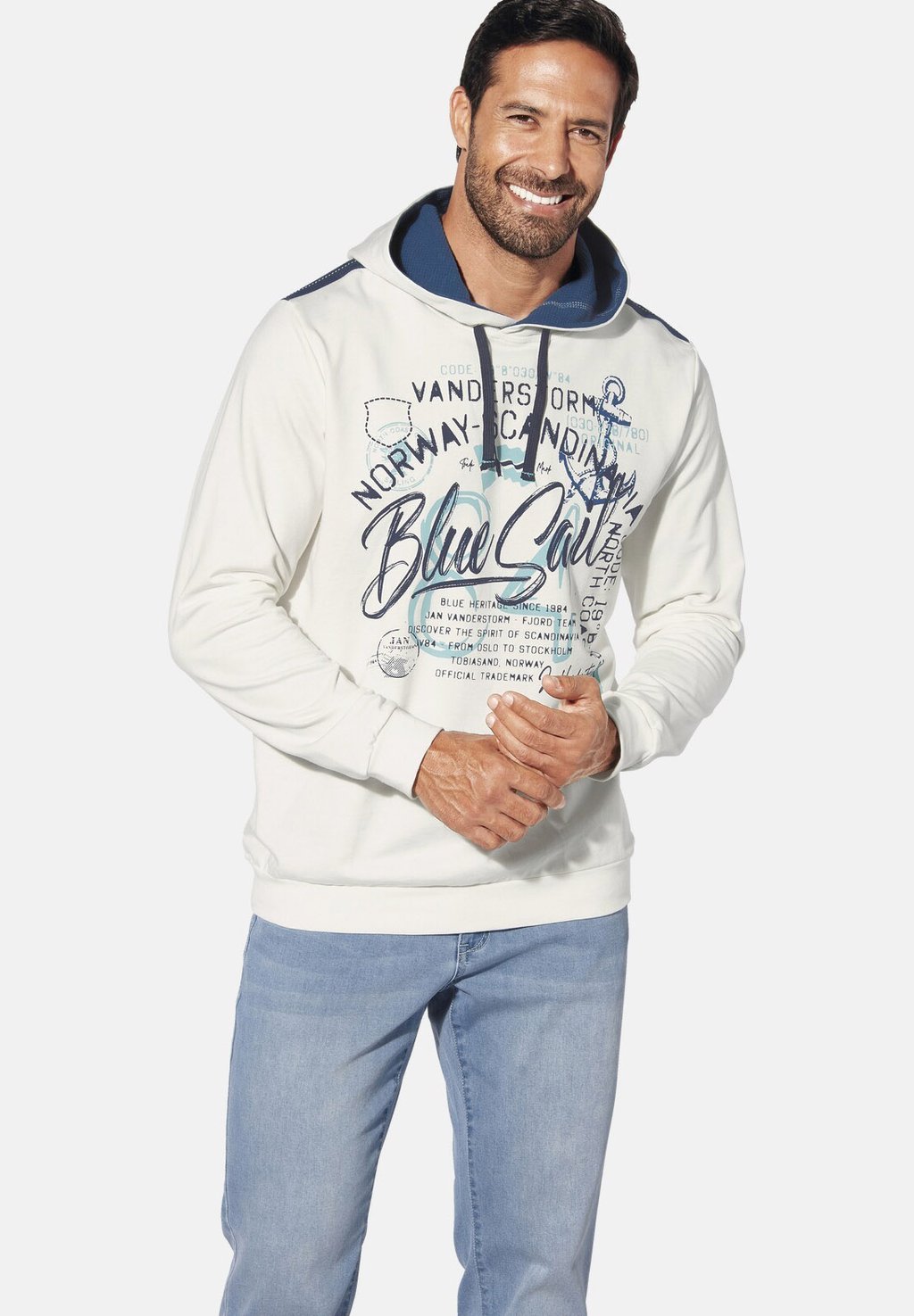 

Толстовка Hoodie Jan Vanderstorm, белый