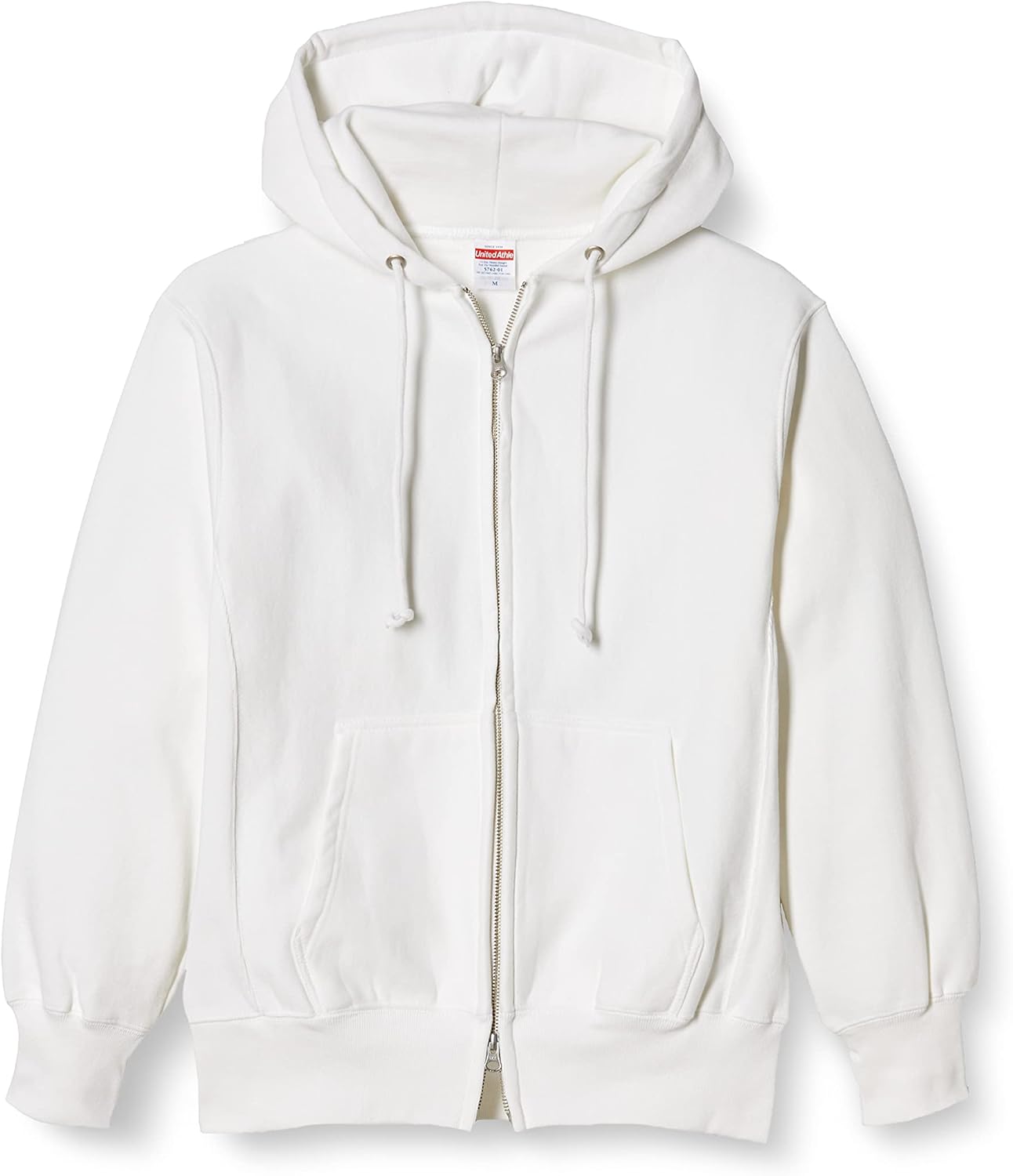 

Толстовка United Athle Hardwood Sweat Full Zip Hoodie (576201) унисекс для взрослых, белый