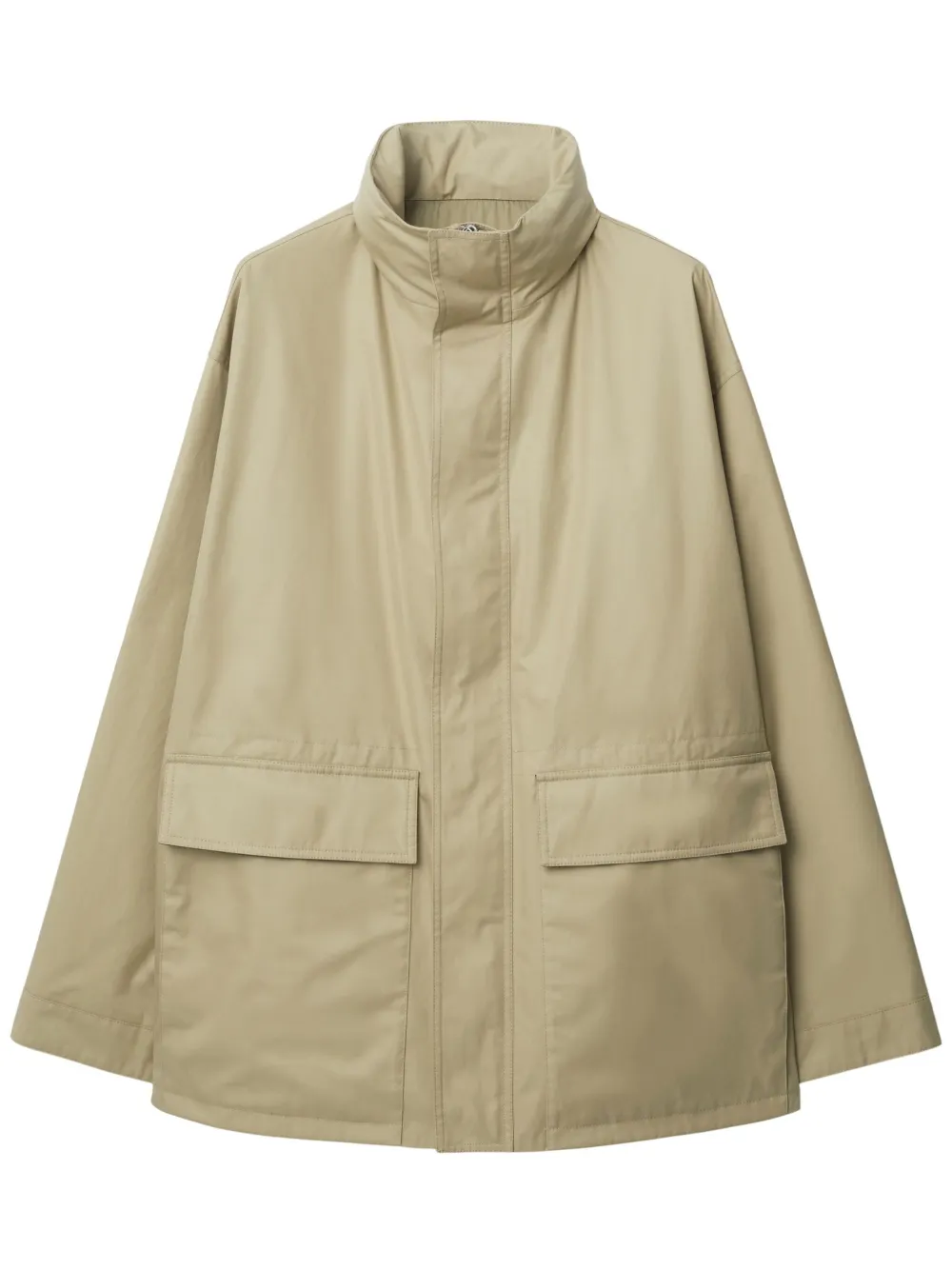 

Куртка с вышитым логотипом EKD BURBERRY, нейтральный