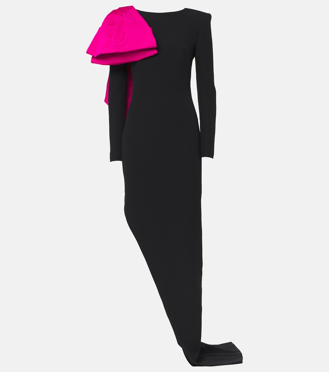 

Платье Инес из фая с бантом Safiyaa, Beverly On Black