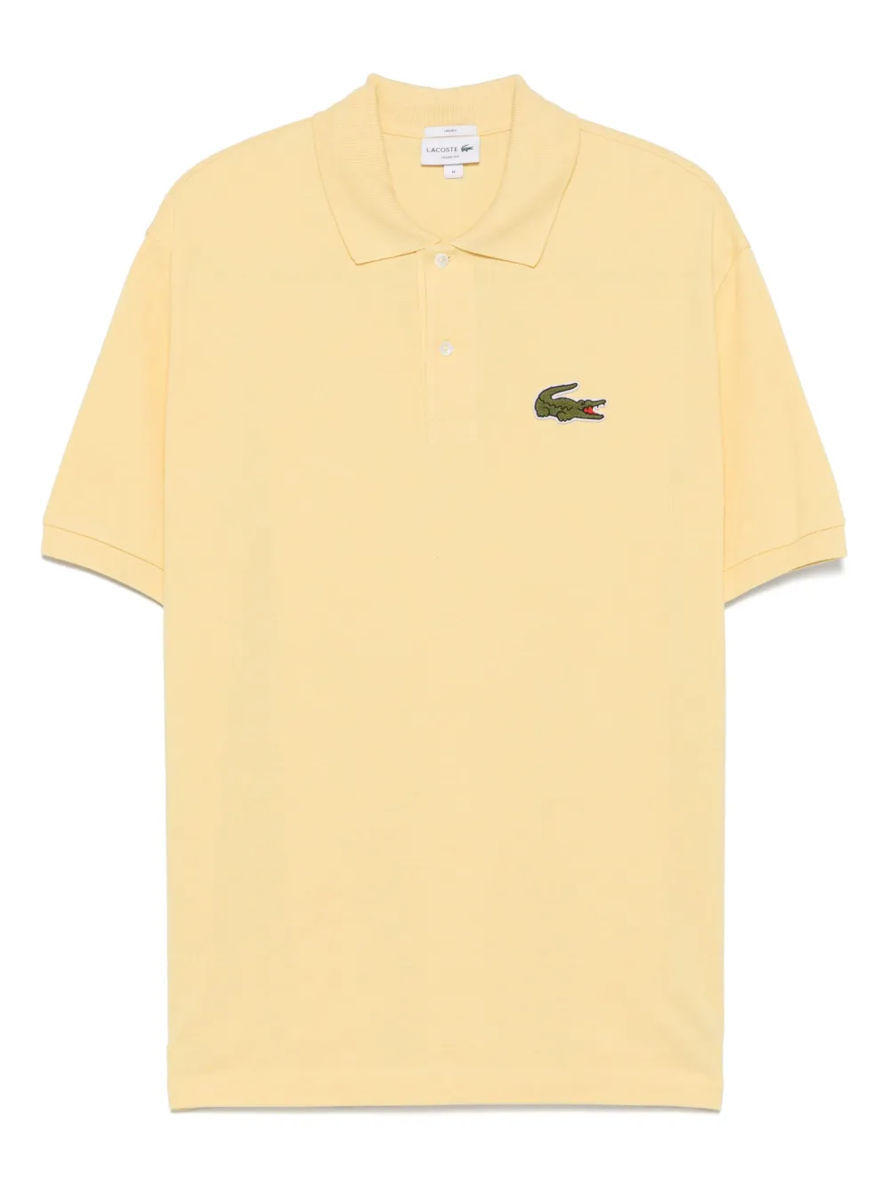

Рубашка поло с нашивкой-логотипом Lacoste, желтый