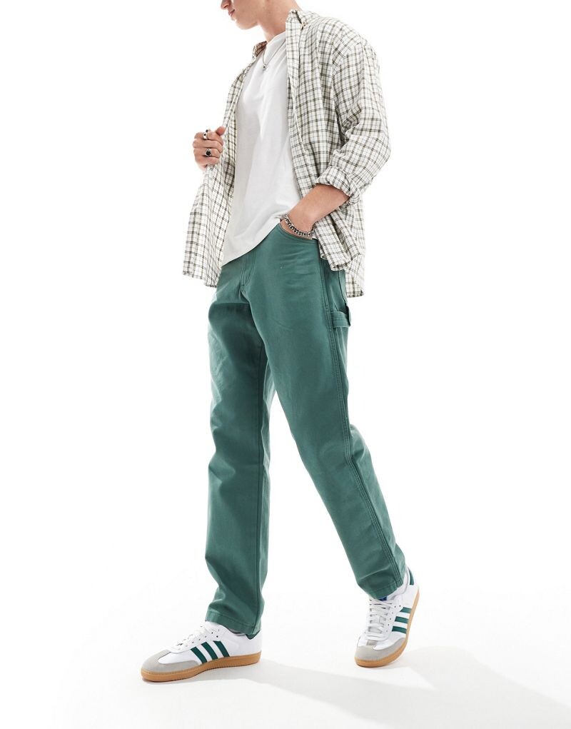 

Зеленые брюки Dickies Duck Carpenter