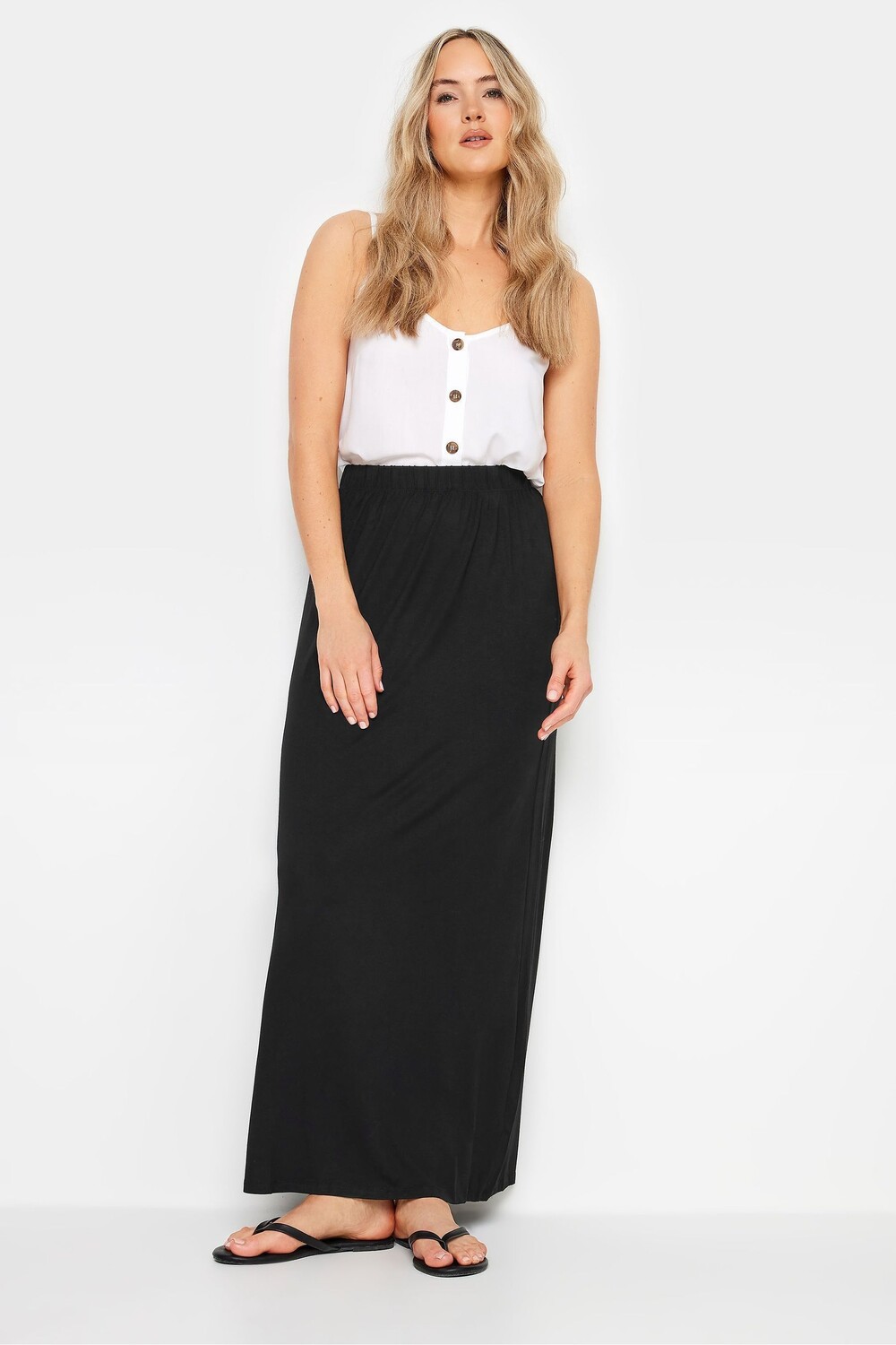 

Юбка труба из джерси Long Tall Sally, черный