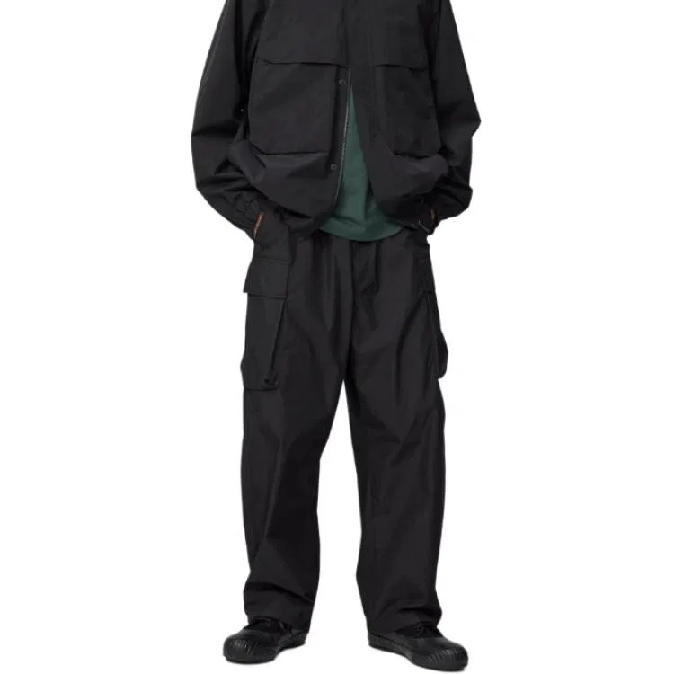 Карго брюки унисекс 09 Black Moderate UNIQLO