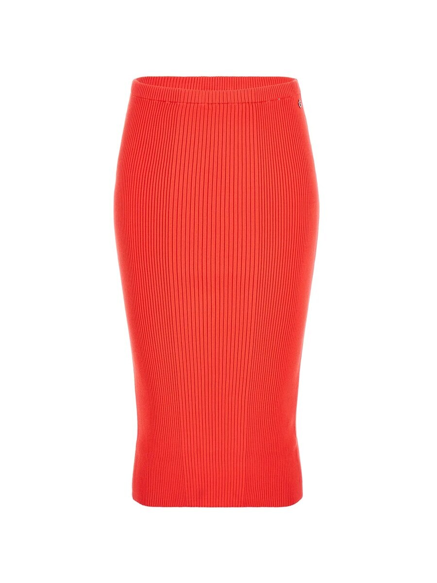 

Юбка GUESS Skirt, цвет Orange red