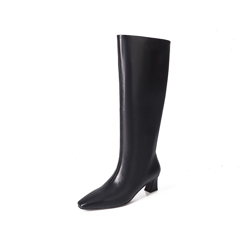 

Сапоги женские Raphael Sona, цвет Black fleece lining on leather