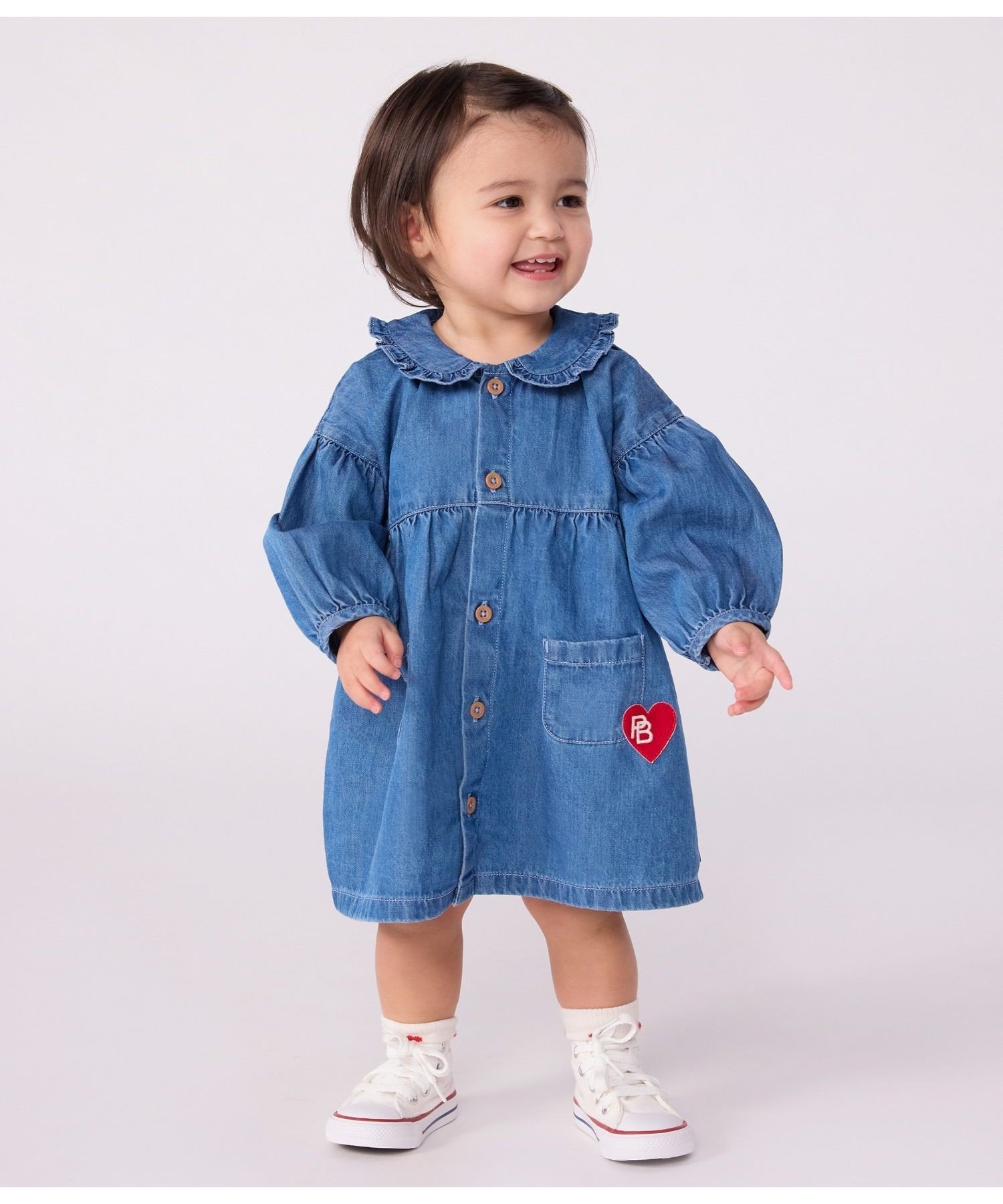 Платье один кусочек Petit Bateau, blue