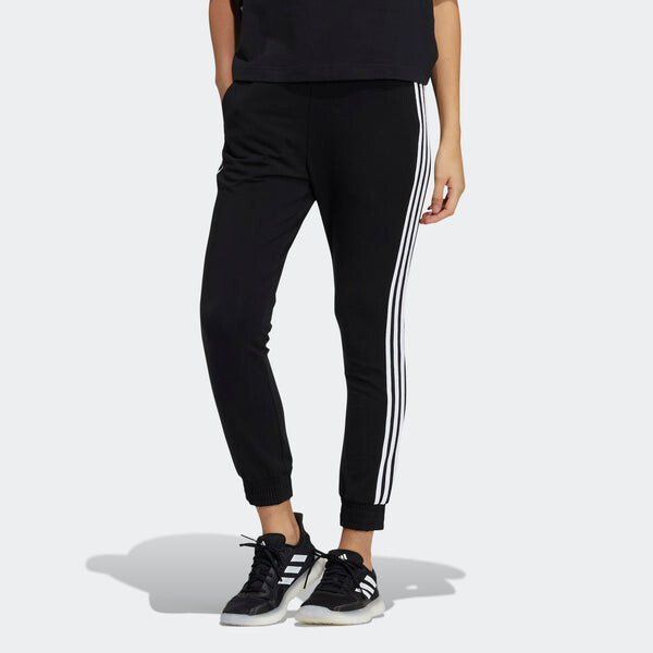 Спортивные штаны (WMNS) adidas Fi Pt Sj Elastic Slim Fit Bundle Feet Sports Pants/Trousers/Joggers Black, черный — фото 2