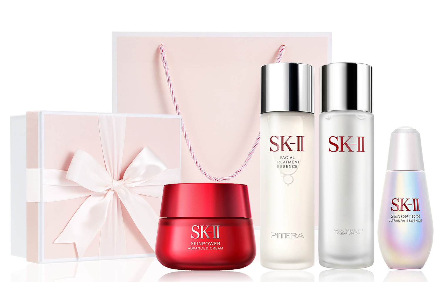 Наборы для ухода за кожей SK-II Pitera: эссенция для лица Facial Treatment Essence, крем Skinpower Advanced Cream и лосьон Facial Treatment Clear Lotion — фото 3