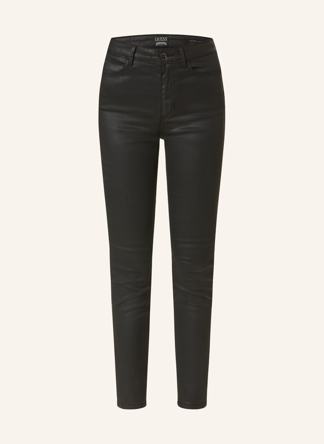 

Джинсы с покрытием 1981 skinny GUESS, черный