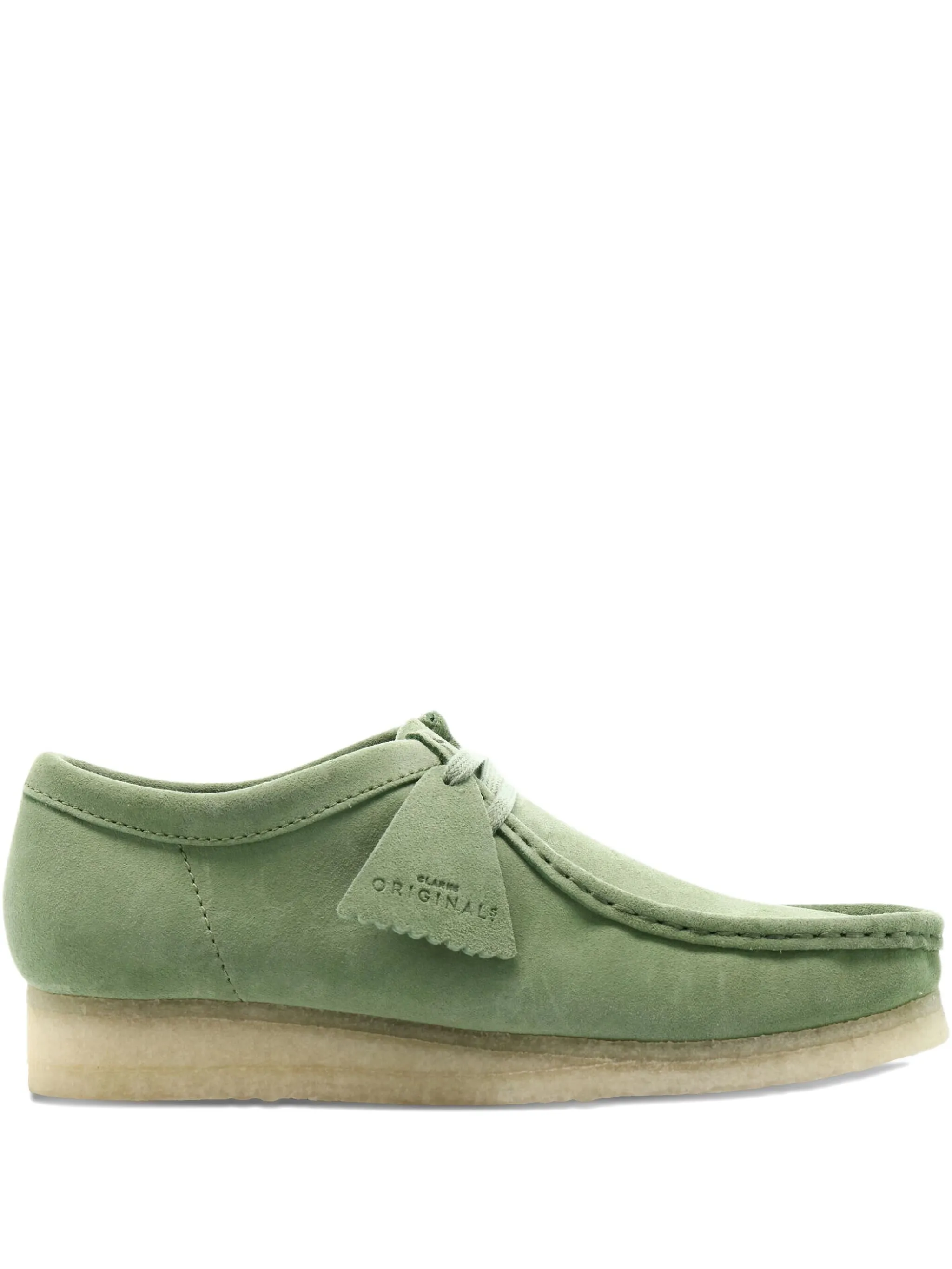 

Ботинки Wallabee на шнуровке Clarks Originals, зеленый