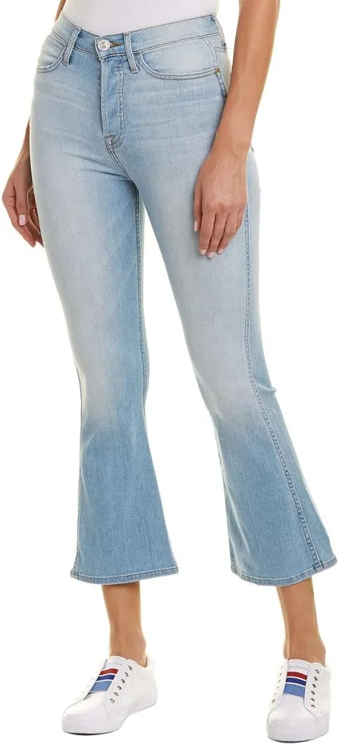 

Женские джинсы HUDSON Holly High Rise, укороченные, расклешенные