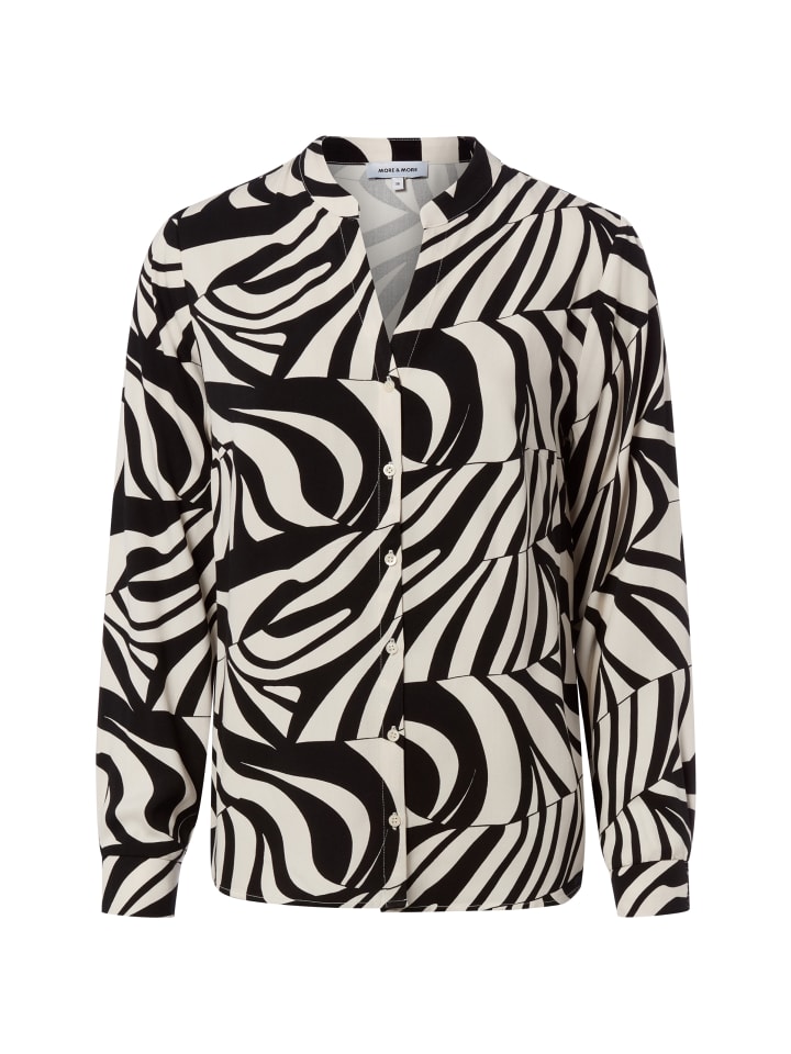 

More & More Блузка цвета экрю и черного