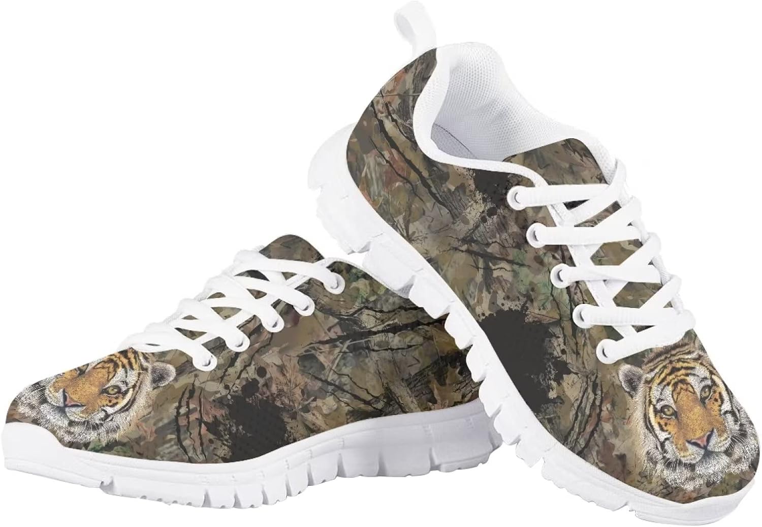 

Спортивные кроссовки для детей Jeiento унисекс, кроссовки для походов, повседневная обувь для девочек и мальчиков, Спортивные кроссовки для учеников начальной школы, Tiger Camo