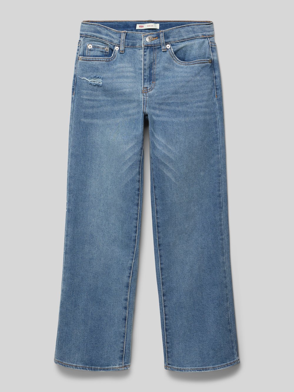 

Широкие джинсы с пятью карманами Levi’s Kids, синий