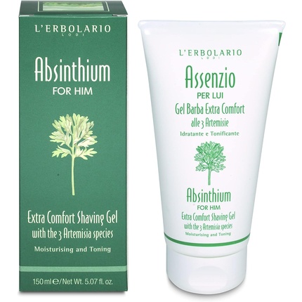 Гель для бритья Lerbolario Absinthium Extra Comfort для мужчин, 5,07 унций L'Erbolario — фото 2