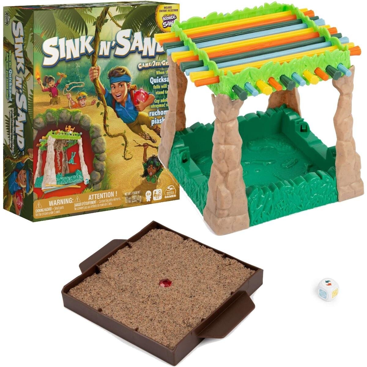 

Sink N Sand - зыбучие пески, настольная игра, Spin Master