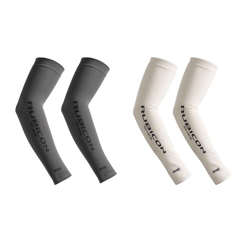 

Полиамидные солнцезащитные рукава Unisex Jeep, straight fit two pack[темно-серый+хаки]